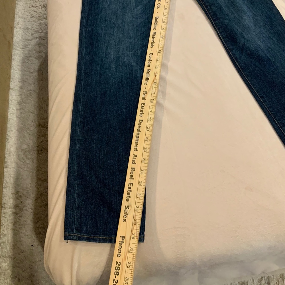 Kut from the Kloth Blue 8 Jeans Straight Leg Normcore Scandi Girl Minimalist - Picture 7 of 8